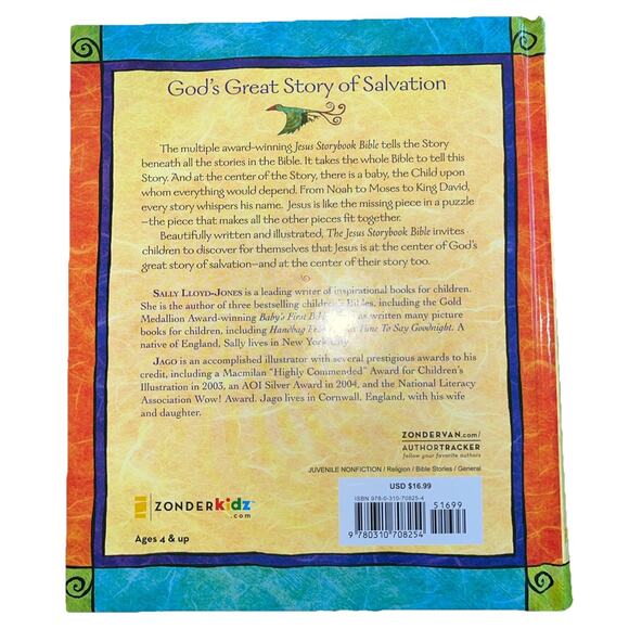 The Jesus Storybook Bible: Every Story Whispers His Name- Zonderkidz Illustrated - Picture 3 of 8